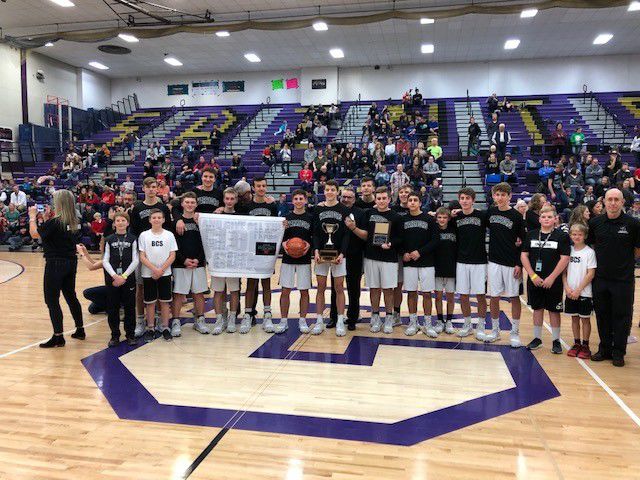 2020 Montana Christian Athletic Association Boys Basketball Champions - Billings Christian Warriors